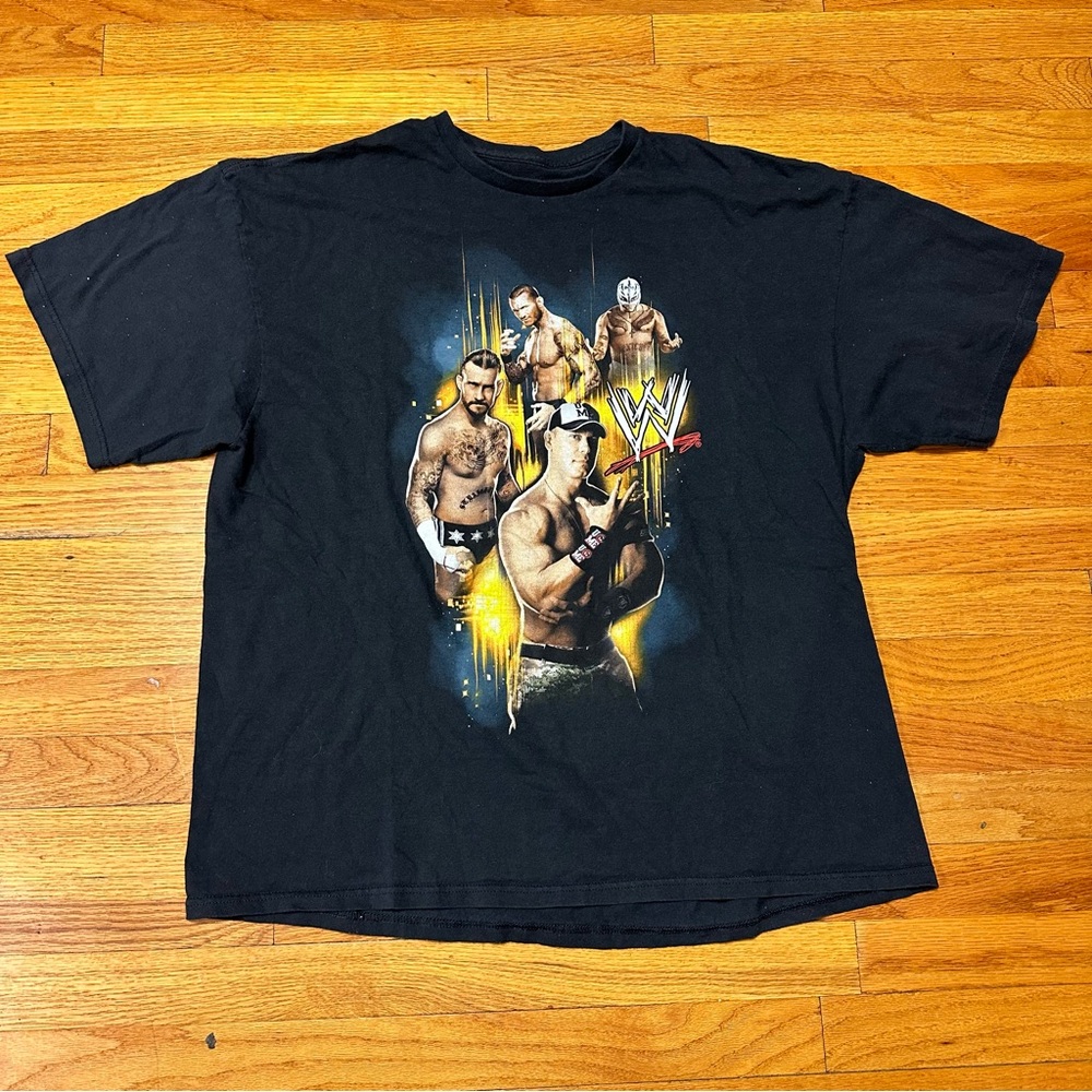 2012 WWE John Cena CM Punk Rey Mysterio Randy Orton Shirt XL